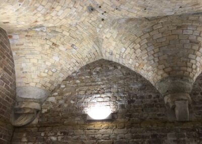 Building Foundation in London - Photograph by Adventure With Danan