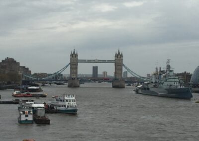 Tower Bridge in London, England - Photograph by Adventure With Danan
