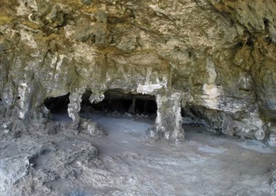 The pillars of the Fontein Cave in Aruba - Adventure with Danan