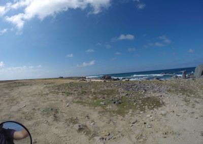 Northern beach in Aruba