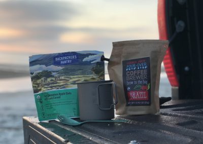 Camping breakfast at Peters Point - Adventure With Danan
