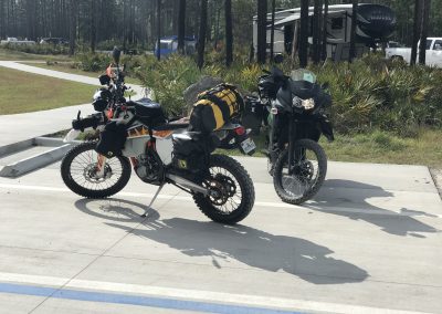 Greg's KTM 450 EXC-F and Adventure With Danan's Kawasaki KLR 650