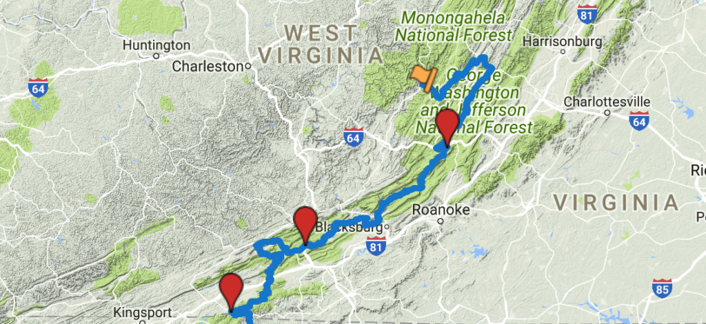 Trans America Trail 04 – Virginia to North Carolina