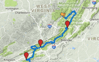 Trans America Trail 04 – Virginia to North Carolina