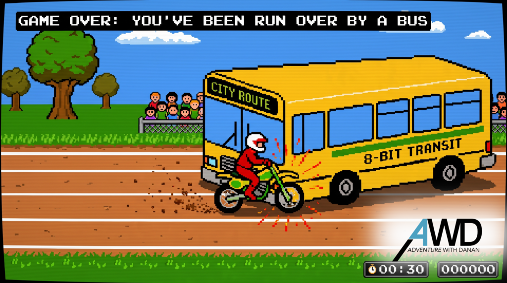 The Day a School Bus Almost Ended It