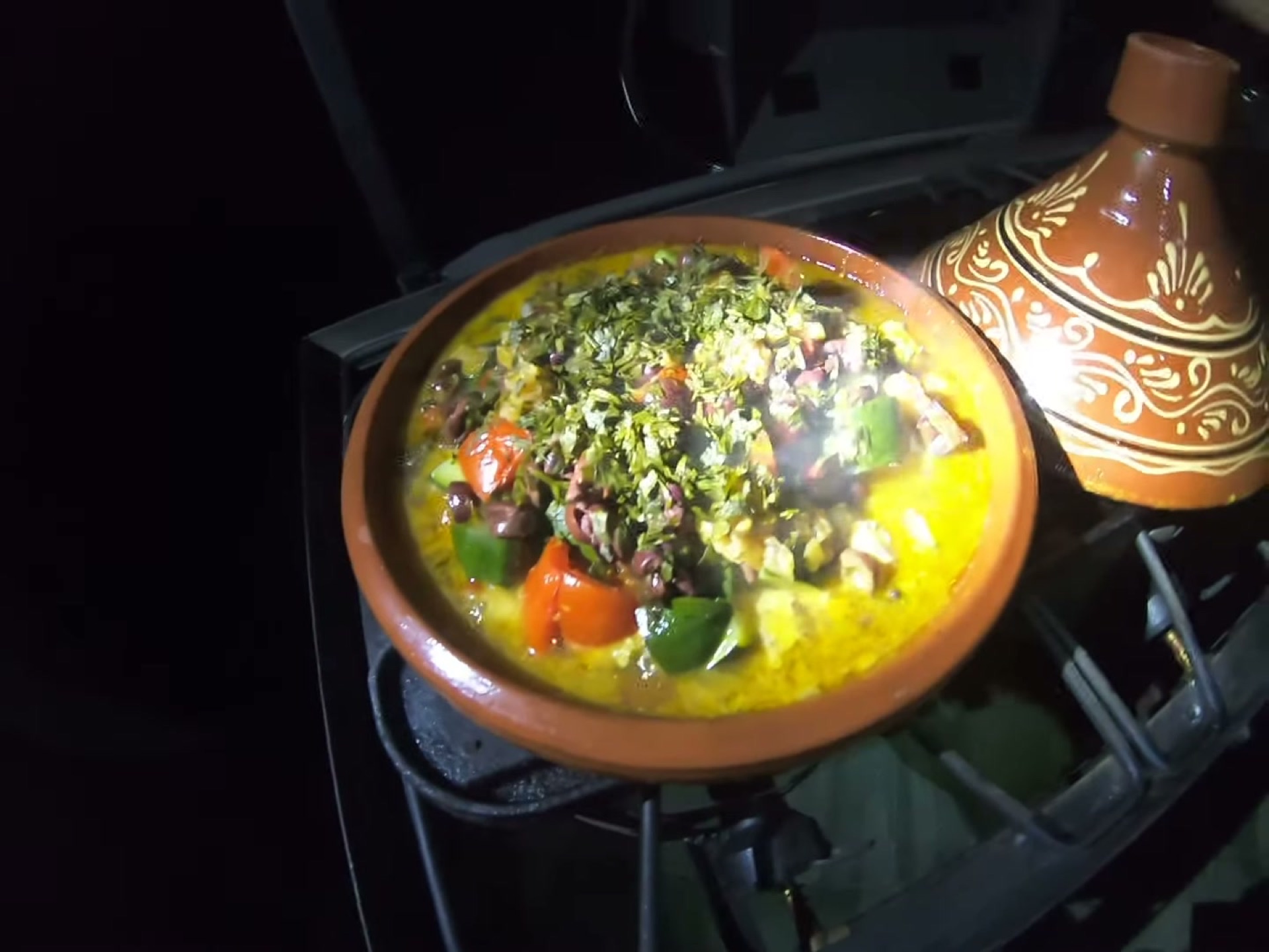 Campsite Cooking: Chicken Tagine with the Overland Crew 15 Chicken tagine with plenty of sauce