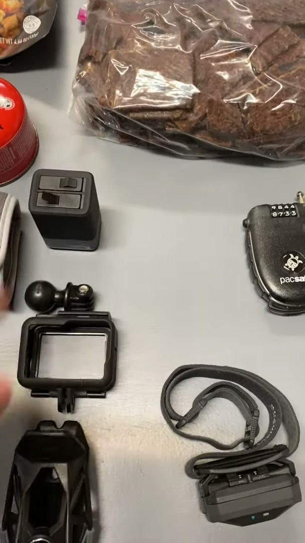 Packing a Motorcycle for a 30-Day Adventure Ride 6 A GoPro and chin mount from the camera kit