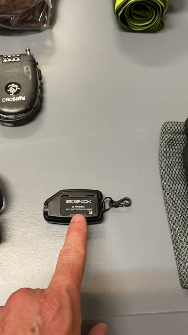 Packing a Motorcycle for a 30-Day Adventure Ride 14 A helmet cable lock and spare key