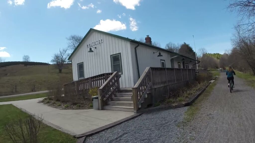 Biking the Virginia Creeper Trail, Whitetop to Damascus